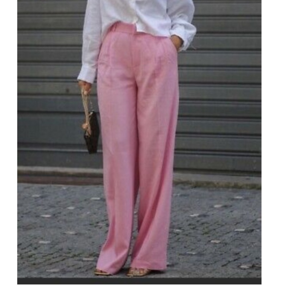 New Zara Wide Leg Trouser